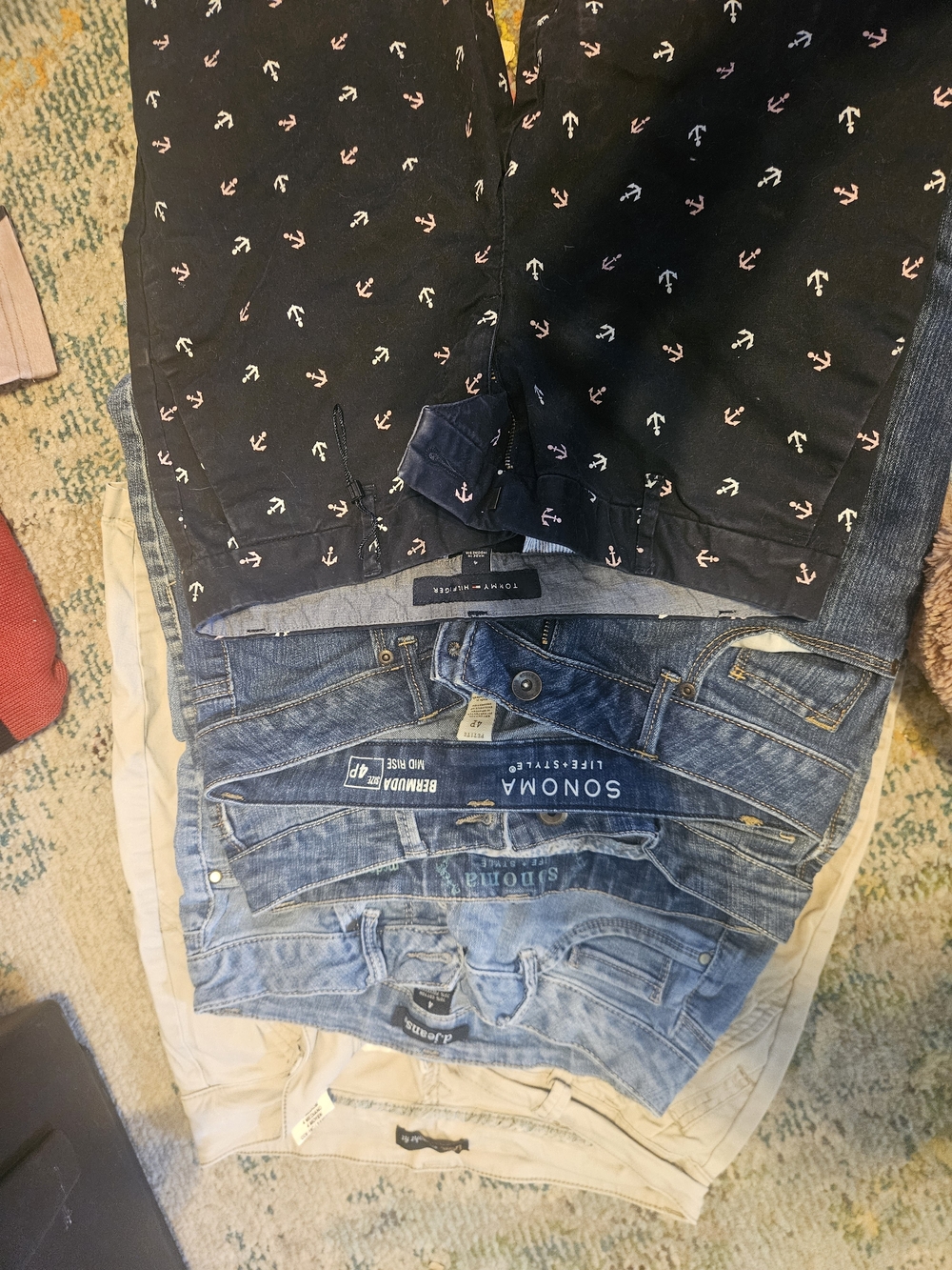 5 Pairs Womens Shorts
